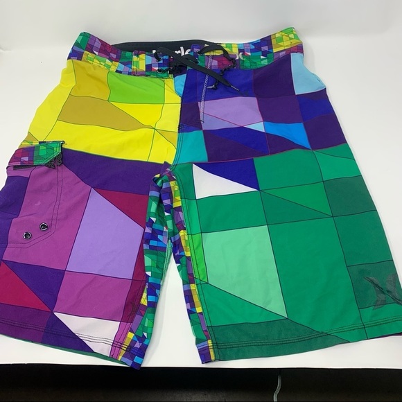 Men’s Hurley Swim Trunks Size 29 - Picture 2 of 7